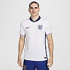 England Men s Team 2024 25 Stadium Home Men s Nike Dri FIT Football Replica Shirt. Nike SE